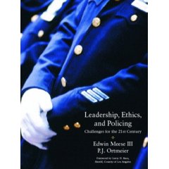 leadership ethics and policing police promotion test
